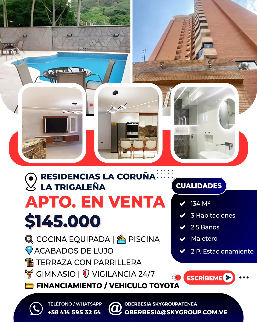 Apartamento en venta Residencias la Coruña La trigaleña